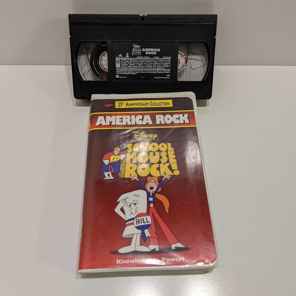 School House Rock, 3 VHS Lot (America Rock, Money Rock, Grammar Rock) - Disney - Picture 5 of 8